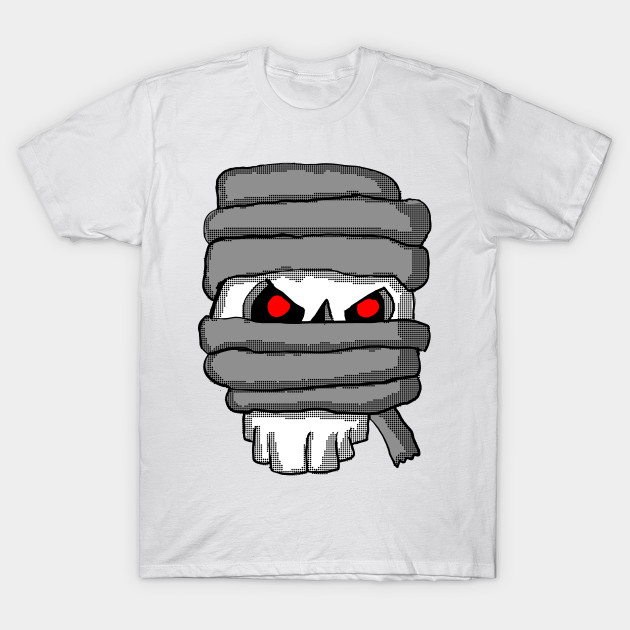 Cartoon Mummy head T-Shirt-TOZ